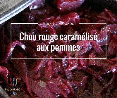 Chou Rouge Caramelise Aux Pommes Recette Cookeo