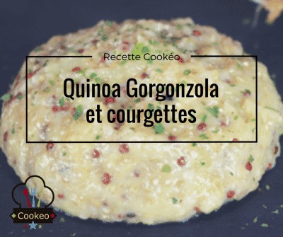 Quinoa Gorgonzola et courgettes