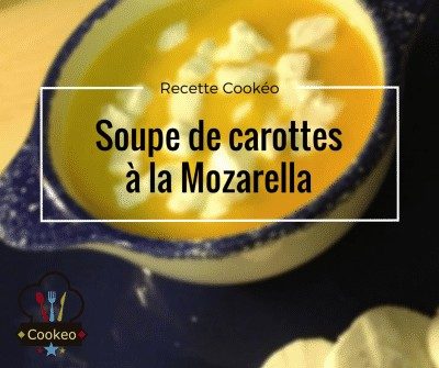 Soupe de carottes à la Mozzarella