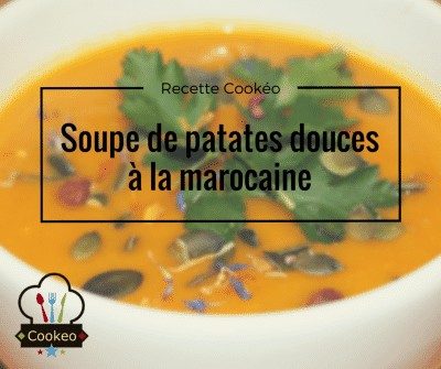 Soupe de patates douces à la marocaine