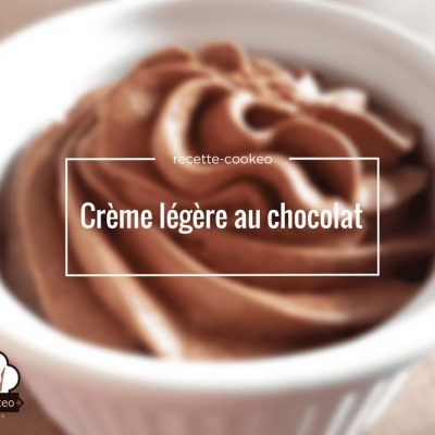 Crème légère au chocolat