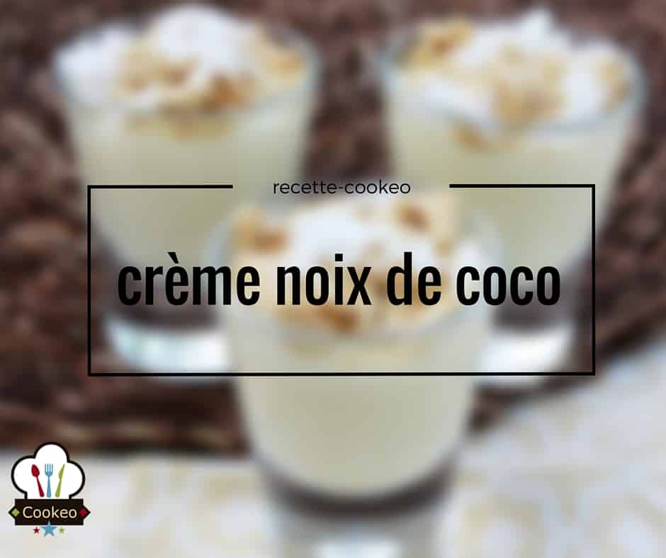 Crème noix de coco