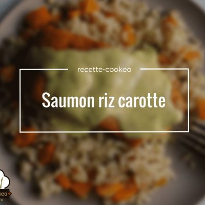 Saumon riz carotte