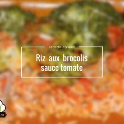 Riz aux brocolis sauce tomate