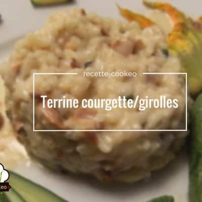 Terrine courgettes girolles